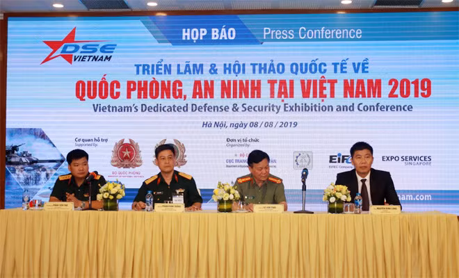 Organizers at the press conference on August 9. Organizers at the press conference on August 9.