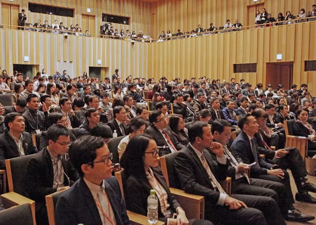 Nearly 1,000 Vietnamese intellectuals who are studying and working in Japan took part in the forum in Tokyo on November 16 (Photo: VNA) Nearly 1,000 Vietnamese intellectuals who are studying and working in Japan took part in the forum in Tokyo on November 16 (Photo: VNA)