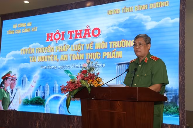 Major General Le Tan Tao, Deputy Director of the General Department of Police Major General Le Tan Tao, Deputy Director of the General Department of Police