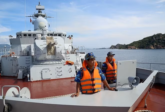 Ship 015-Tran Hung Dao to attend ASEAN-China Maritime Drill from October 21-28 (Source: anninhthudo.vn)