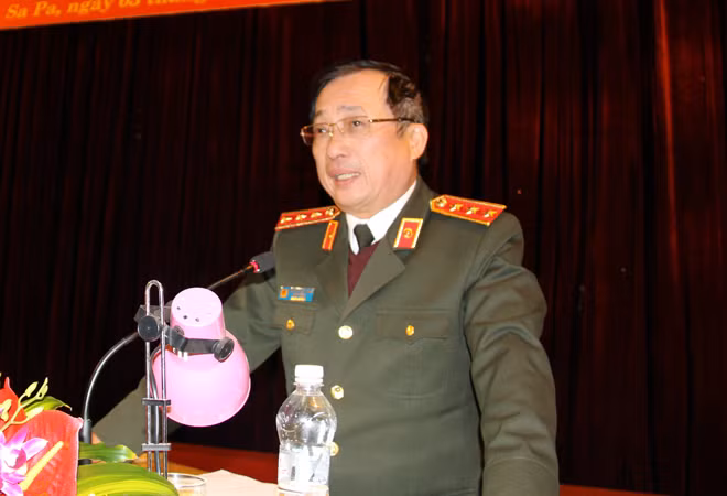 Deputy Minister Nguyen Van Thanh at the workshop
