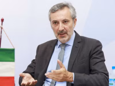 Former Italian Ambassador to Vietnam Lorenzo Angeloni