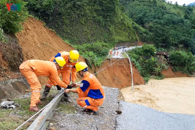 The local electricity system is under repair in order to stabilize the lives of local residents.