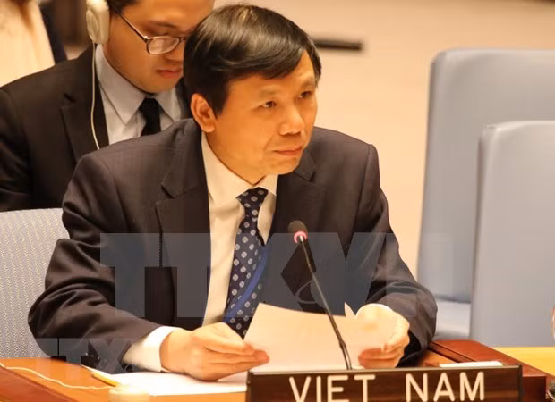 Ambassador Dang Dinh Quy, head of the Vietnamese Permanent Mission to the UN (Photo: VNA) Ambassador Dang Dinh Quy, head of the Vietnamese Permanent Mission to the UN (Photo: VNA)