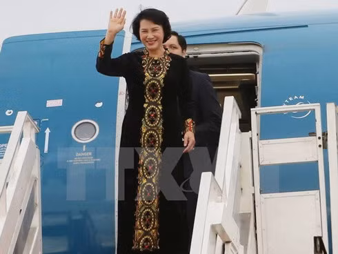 N.A Chairwoman Nguyen Thi Kim Ngan. Source: VNA