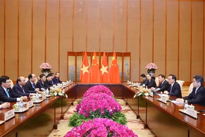 At the talks (Source: VNA)