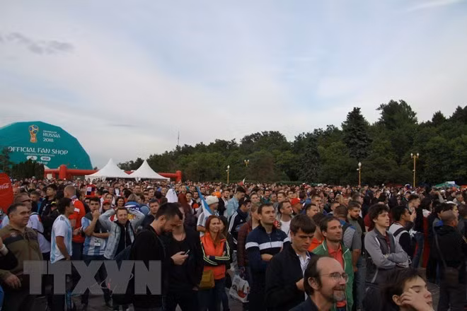International football supporters at the 2018 FIFA World Cup in Russia (Photo: VNA)