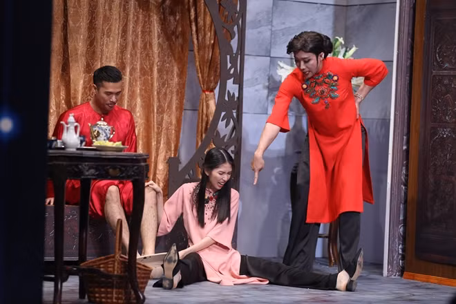 A scene from the show