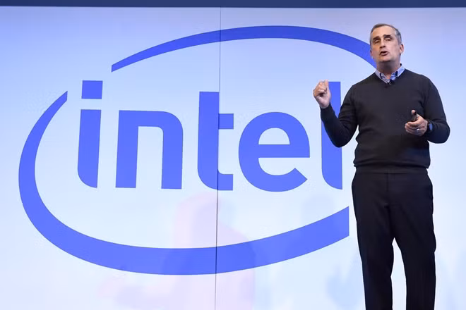 Brian Krzanich, Intel CEO. Getty Images