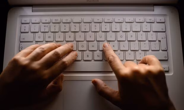 The posts reported to Facebook included stolen images of real children. Photograph: Dominic Lipinski/PA