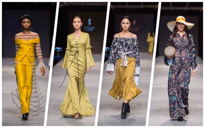 The collection greatly impresses onlookers with a range of fantastic outfits.
