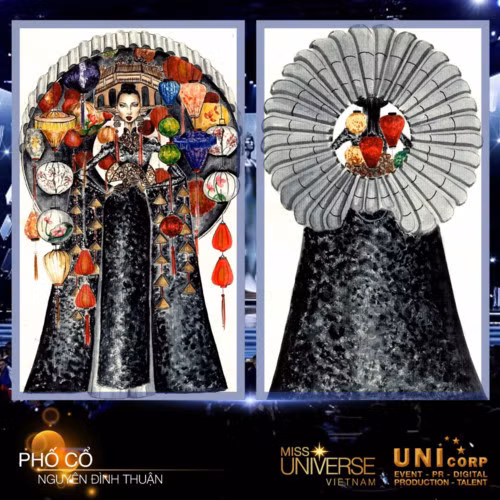 The result of the design contest will be announced at the “Road to Miss Universe 2018” series of Miss Universe Vietnam 2017 H’Hen Nie.