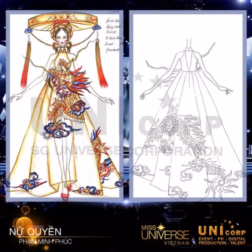 Apart from the first prize, the design to receive the most votes through H’Hen Nie’s Instagram and Miss Universe Vietnam fanpage will receive a gift from the organising board.