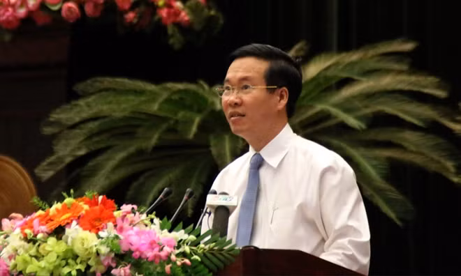 Head of the Communist Party of Vietnam (CPV) Central Committee’s Commission for Information and Education Vo Van Thuong