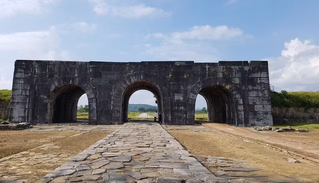 Ho Citadel South Gate in Thanh Hoa Province.