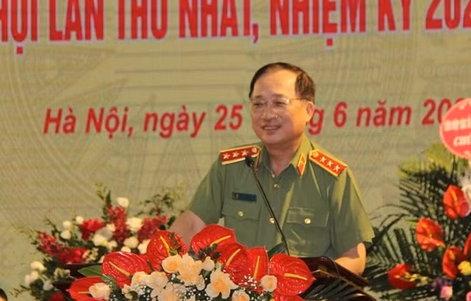 Deputy Minister Nguyen Van Thanh speaks at the event.
