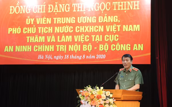 Deputy Minister Luong Tam Quang speaks at the event. Deputy Minister Luong Tam Quang speaks at the event.