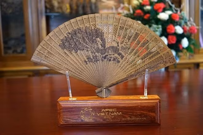 The Agarwood hand fan