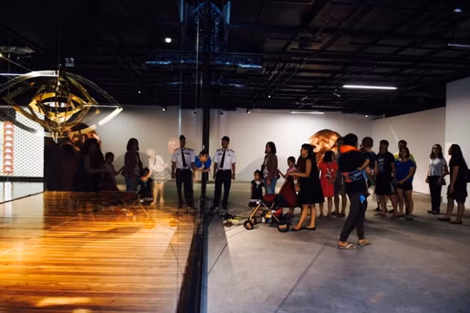The centre receives about 1,500 to 6,000 visitors a day.