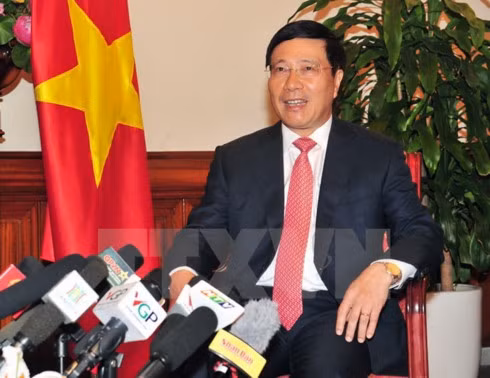 Deputy Prime Minister and Foreign Minister Pham Binh Minh