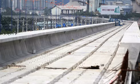 Ho Chi Minh City is accelerating the development of its urban railway network, including its first metro line in this picture