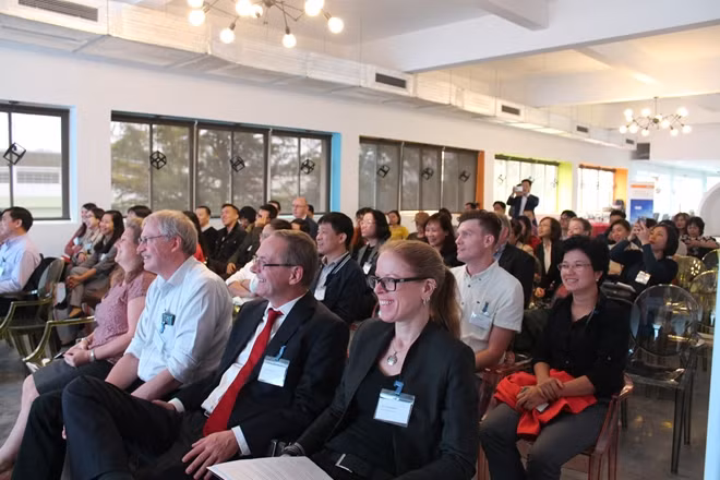 Participants at the Diplohack