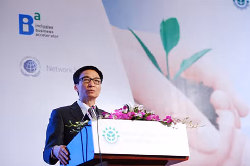 Deputy Prime Minister Vu Duc Dam delivers keynote address Deputy Prime Minister Vu Duc Dam delivers keynote address