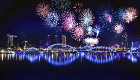 A demonstration of Danang International Fireworks Competition (Courtesy photo of Danang Fireworks competition)