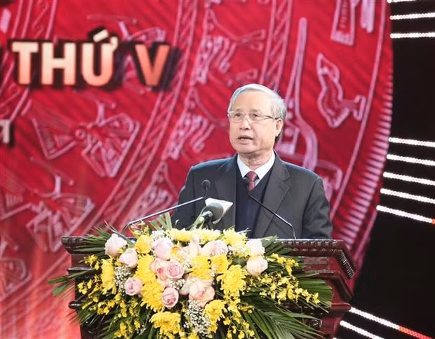Permanent member of the Party Central Committee’s Secretariat Tran Quoc Vuong (Photo: VNA) Permanent member of the Party Central Committee’s Secretariat Tran Quoc Vuong (Photo: VNA)