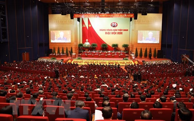 The opening ceremony of the 13th National Party Congress (Photo: VNA)