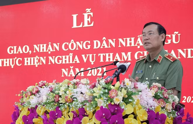 Deputy Minister Le Tan Toi speaks at the event in Long An. Deputy Minister Le Tan Toi speaks at the event in Long An.