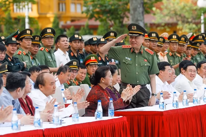 Minister To Lam at the event.