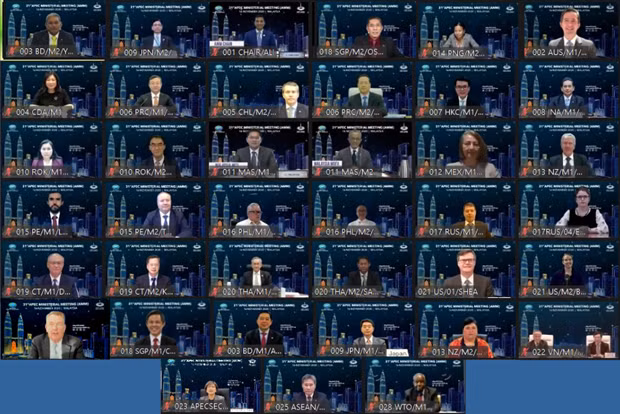 31st APEC Ministerial Meeting held via videoconference (Source: apec.org)
