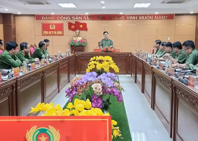 At the working session.