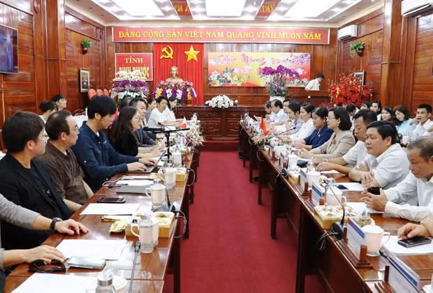 At the meeting (Photo: VNA)