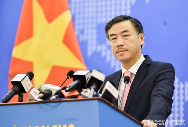 Deputy Spokesman of the Foreign Ministry Duong Hoai Nam (Photo: baoquocte) Deputy Spokesman of the Foreign Ministry Duong Hoai Nam (Photo: baoquocte)