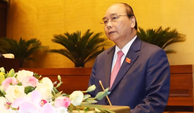 Incumbent PM Nguyen Xuan Phuc has been introduced to run for the new State President.