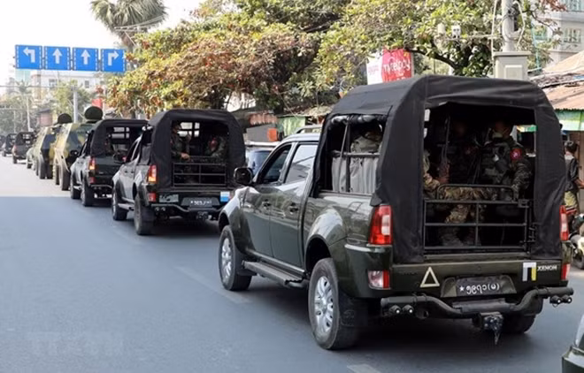 Soldiers have been deployed in Mandalay, Myanmar (Photo: VNA)