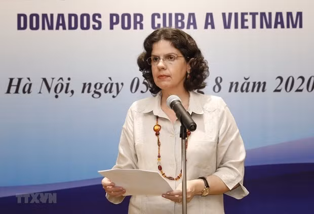 Cuban Ambassador to Vietnam Lianys Torres Rivera (Source: VNA)