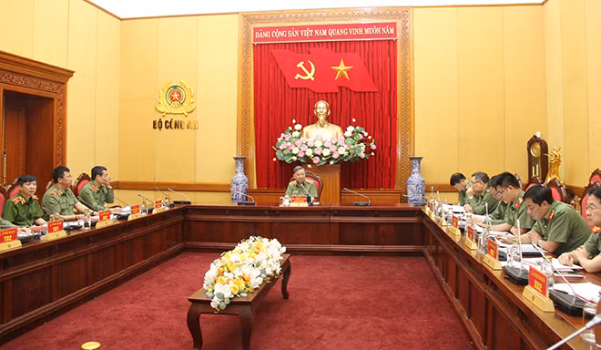 At the working session.