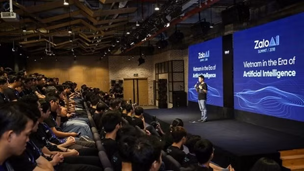 Ki-Ki, the first Vietnamese chatbot, was presented at Zalo AI Summit 2018 in late December 2018, where Vietnam’s AI community showed optimism about the development of AI (Photo: brandsvietnam.com)