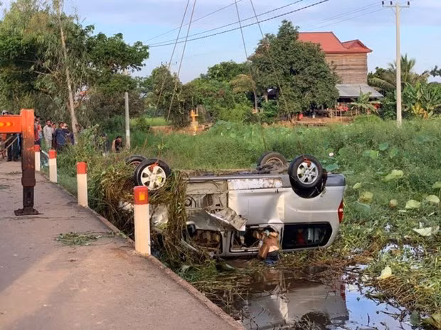 The traffic accident scene (Source: Fresh News)