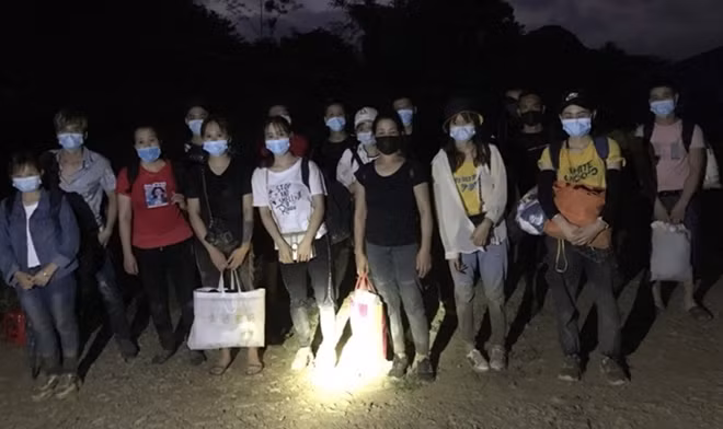 29 Vietnamese citizens are arrested for illegally entering the country from China.