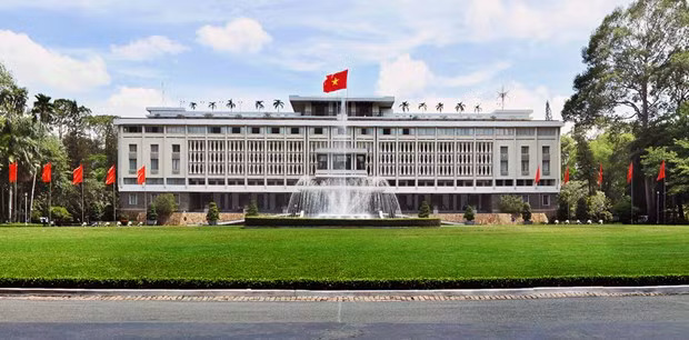 The Independence Palace in Ho Chi Minh City.
