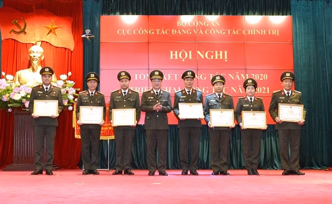 Outstanding individuals and units honored at the event.