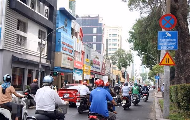 Nguyen Thi Minh Khai Street in HCM City (Photo: VNA)