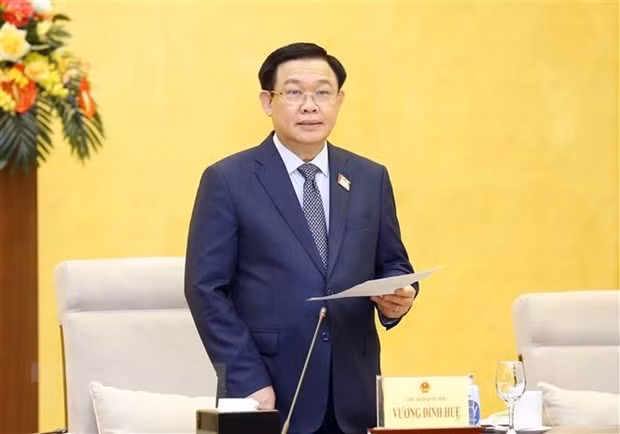 National Assembly (NA) Chairman Vuong Dinh Hue (Photo: VNA)