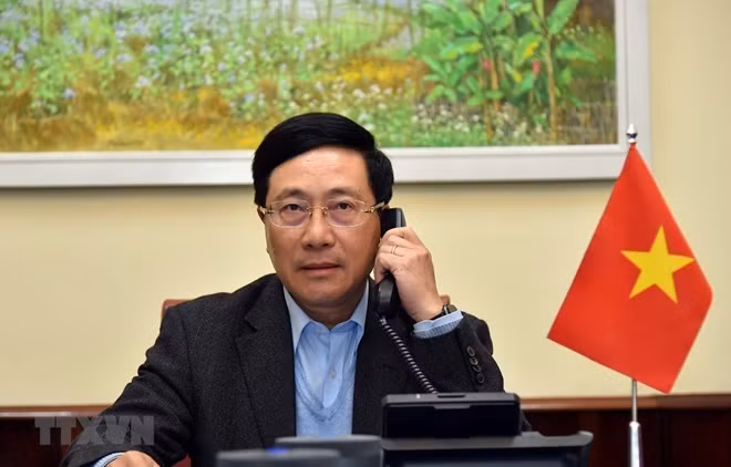 Deputy Prime Minister and Foreign Minister Pham Binh Minh (Source: VNA)