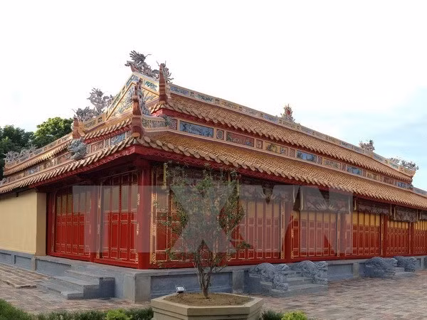 Trieu Mieu was the first temple built in the Hue Royal Citadel. Photo: VNA