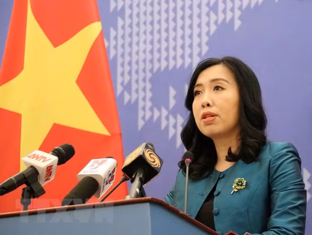 Foreign Ministry Spokeswoman Le Thi Thu Hang (Photo: VNA) Foreign Ministry Spokeswoman Le Thi Thu Hang (Photo: VNA)